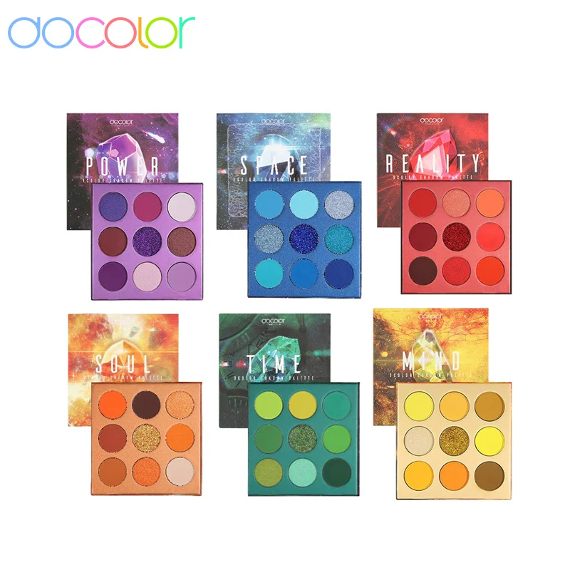 Docolor Gemstone Eye Shadow Pallete 54 Colors Glitter Professional Eye Makeup Palette Pigment Long-lasting Eyeshadow Cosmetic