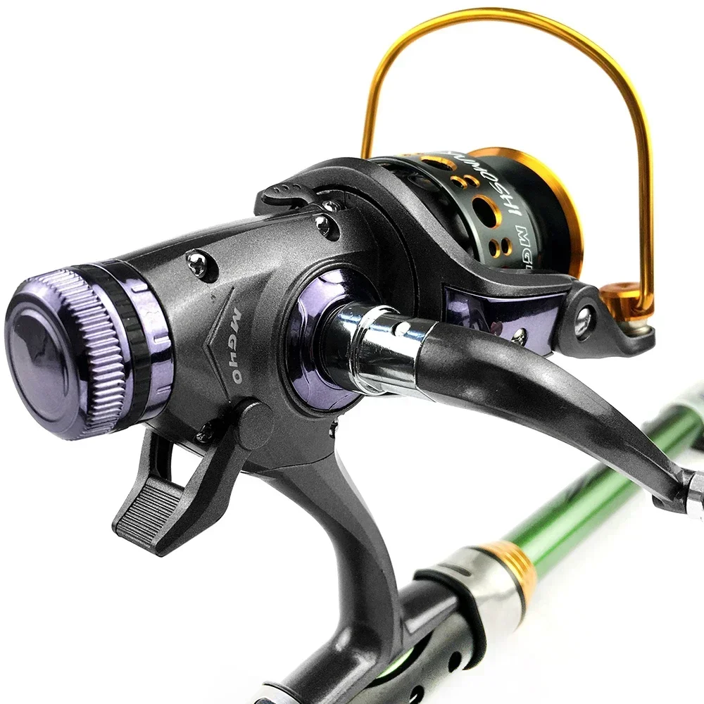 3000-6000 Fishing Reels Double Brake System Super Strong Max Drag 10kg Fishing Feeder Spinning Reel 10+1BB Jigging Fishing Tool 2