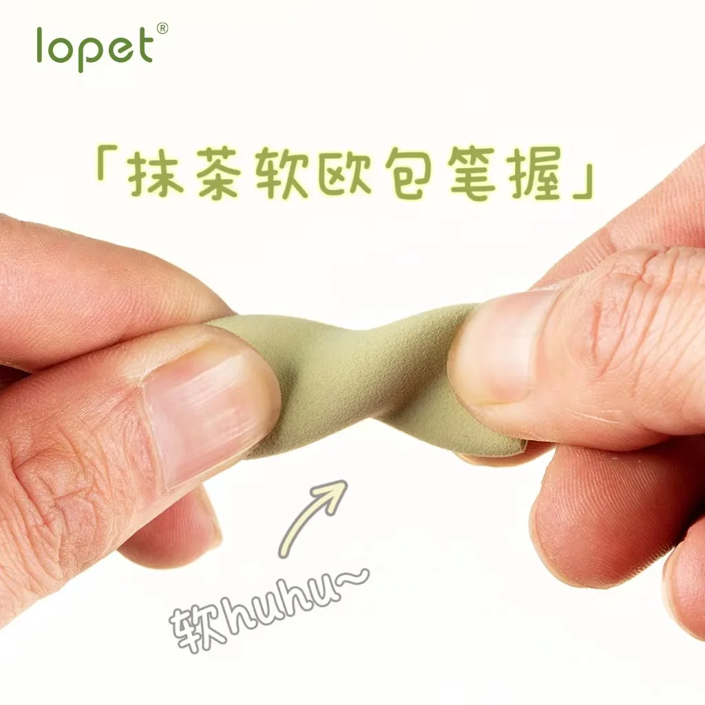 Kawaii Lopet 4 teile/satz Gel Stift Schreibwaren Caneta Super Weiche Mantel Abdeckung 0,5mm Schwarz Farbe Tinte Schreiben Büro Schule schnell Trocknend – Detail 18