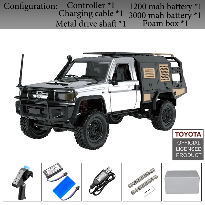 MN82S LC79 1/12 Simulation Climbing Car 4WD Remote Control Off-road Short Truck Climbing Model Toys Rc Cars for Adults 2