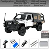 RC Crawler 4x4 Car  MN82S 2.4G Climbing Buggy Professional with LED Light Full Scale Remote Control Cars Toys for Boys Gift 1
