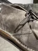 Italian Men Handmade Cow Suede Leather Shoes Vintage Lace Up High Top Casual Driving Shoes Comfortable Flats Business Work Shoes 5