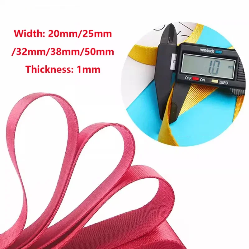 Versatile Nylon Webbing Canvas Ribbon for Creative Sewing and Crafts