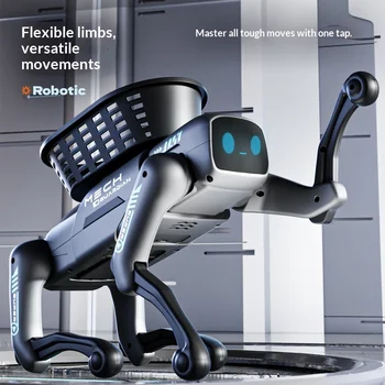 Giocattolo elettrico telecomandato per cani robot bionici intelligenti Programmazione AI Giocattolo educativo per bambini Ragazzi Regalo di compleanno Nuovo arrivo