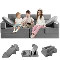 Durable Modular HighDensity Foam Toddler Sofa for playing and Sleeping Kids Furniture for bedroom or Playroom 1