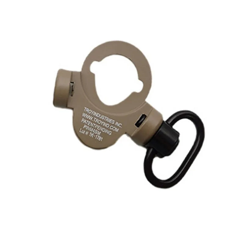 Taktischer Riemenhalterungsring, Metall-Doppelwirbel, Zweipunkt-QD-Schwenkhalterung, Outdoor-Zubehör, Adapter passend für Ar15 M4 M16 Airsoft – Detail 3