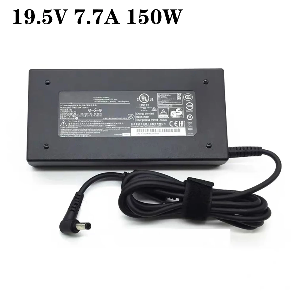 Adaptador ac Fino para Chicony Carregador Portátil Cabo de Alimentação A14150p1a Z7-i7 19.5v 7.7a 150w