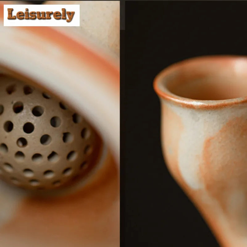 Wood-fired Porcelain Tea Warmer Holder Candle Heater Stove Household Kettle Stand Boiling Water Carbon Furnace Tea Items Set