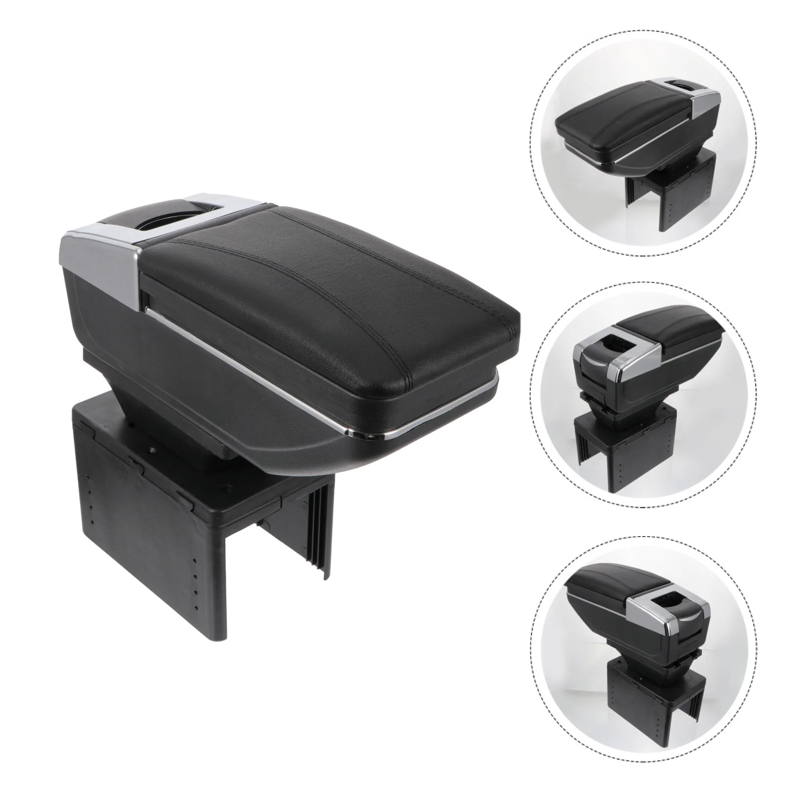 

Handbag Auto Armrest Car Elbow Storage Tray Cushion Holder Automobile Adjustable