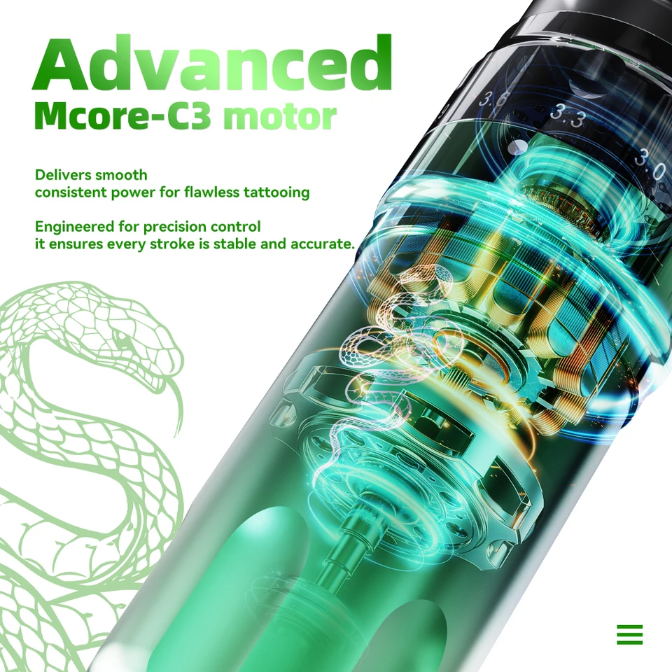 その他 Dragon hawk Ford 3 tattoo machine Tattoo Kit | Dragonhawk Fold 3 Wireless Tattoo Machine