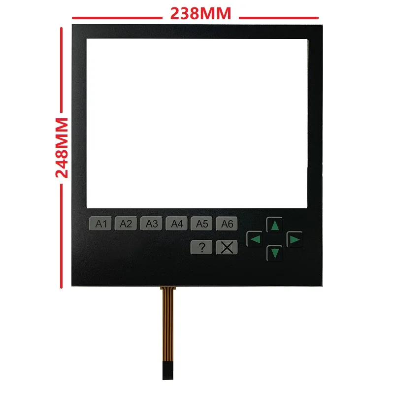 

JC6T-V33 for STAUBLI Industrial Protective Film with Touch Screen Glass Panel