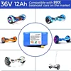36V 7.0Ah Battery Hoverboard Rechargeable Li-ion Battery Pack Li-ion Cell For Electric Self Balance Scooter Hoverboard Unicycle 4