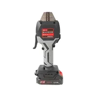 Pince hydraulique sans fil portative 16KN, sertisseuse de fils électrique avec lumière LED et moules, outil de sertissage de bornes 6