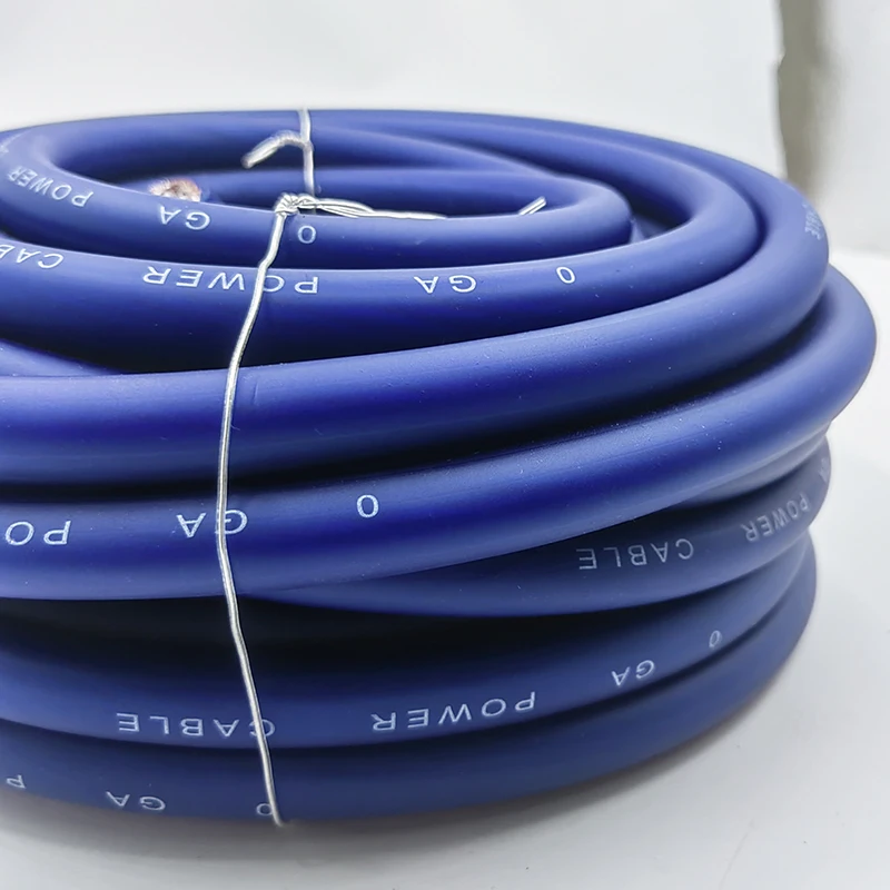 Car Audio 1/0 Gauge AWG (53mm2) Power Wire Cable Power Wire Price For Per Foot(0.3048Meter)