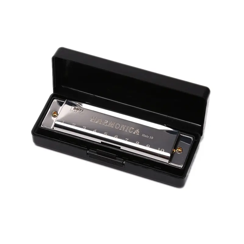 10 Hole Harmonica Mouth Organ Puzzle Musical Instrument Beginner Teaching Playing Gift Copper Core Resin Harmonica Harp 4