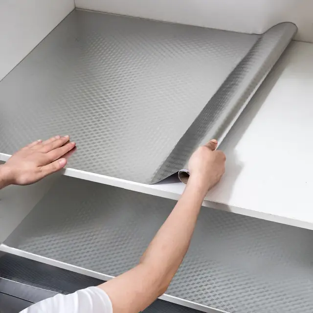 Ön Adagoló Konyhai Fiók Papír Megvastagodott Olajbiztos Matricák Szekrény Szőnyeg Placemats Vágható Szekrények Polcok Bélés