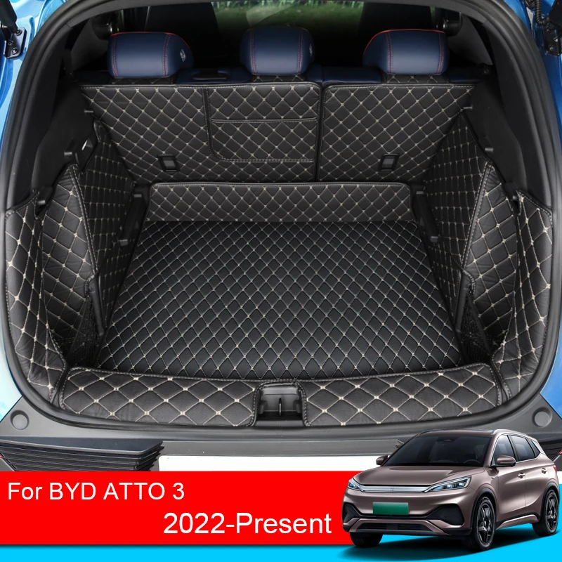 

Автомобильный водонепроницаемый коврик для заднего багажника BYD ATTO 3 2022 года в наличии