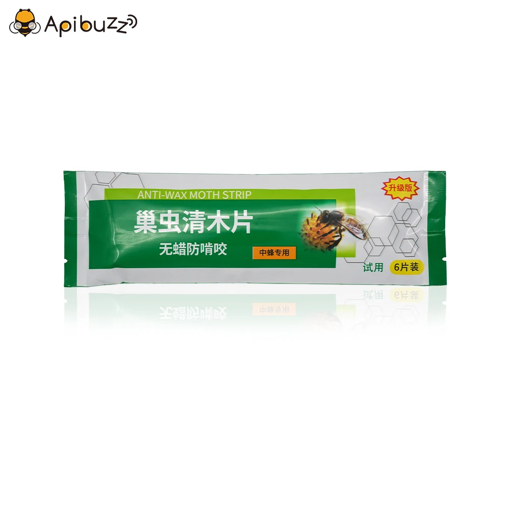 Wax Moth Treatment in Bee Hive, Wood Strips for Bee Moth Larvae, Beekeeping Supply, Honey Equipment