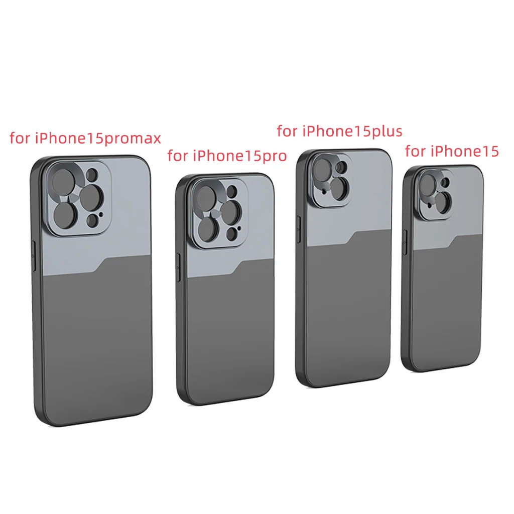 17MM Thread Mobile Phone Case for iPhone 14 12 13 Pro Plus Max Mini Phone Vlog Protective Cover Anamorphic Macro Wide Angle Lens 5