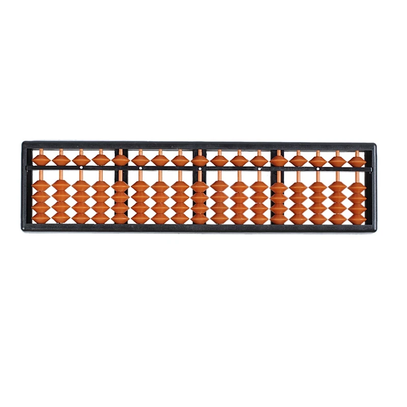 

6X Plastic Abacus Arithmetic Abacus Kids Calculation Tool 17 Digits
