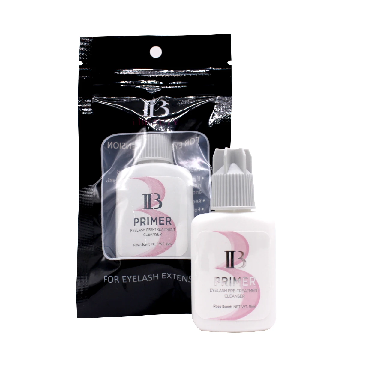 

1 Bottle Korea Original IBeauty Primer Eyelash Extension Glue Booster Pure Banana Strawberry 15ml IB Super Bonder Makeup Tools