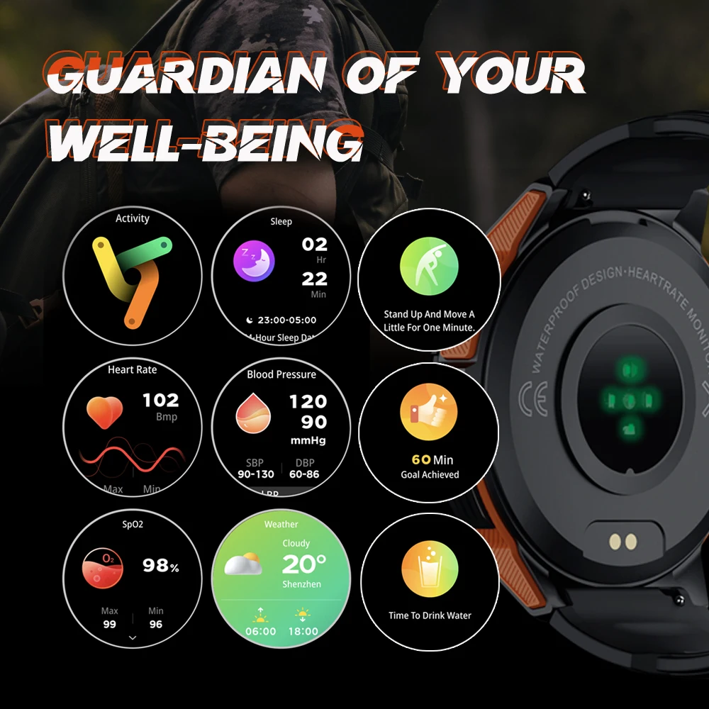 Wavefun ߰ Ʈ ġ, 1.43 ġ AMOLED Ʈ ġ, 466x466 , 10M Ʈ ,  ȭ, Wave 70,  ǥ