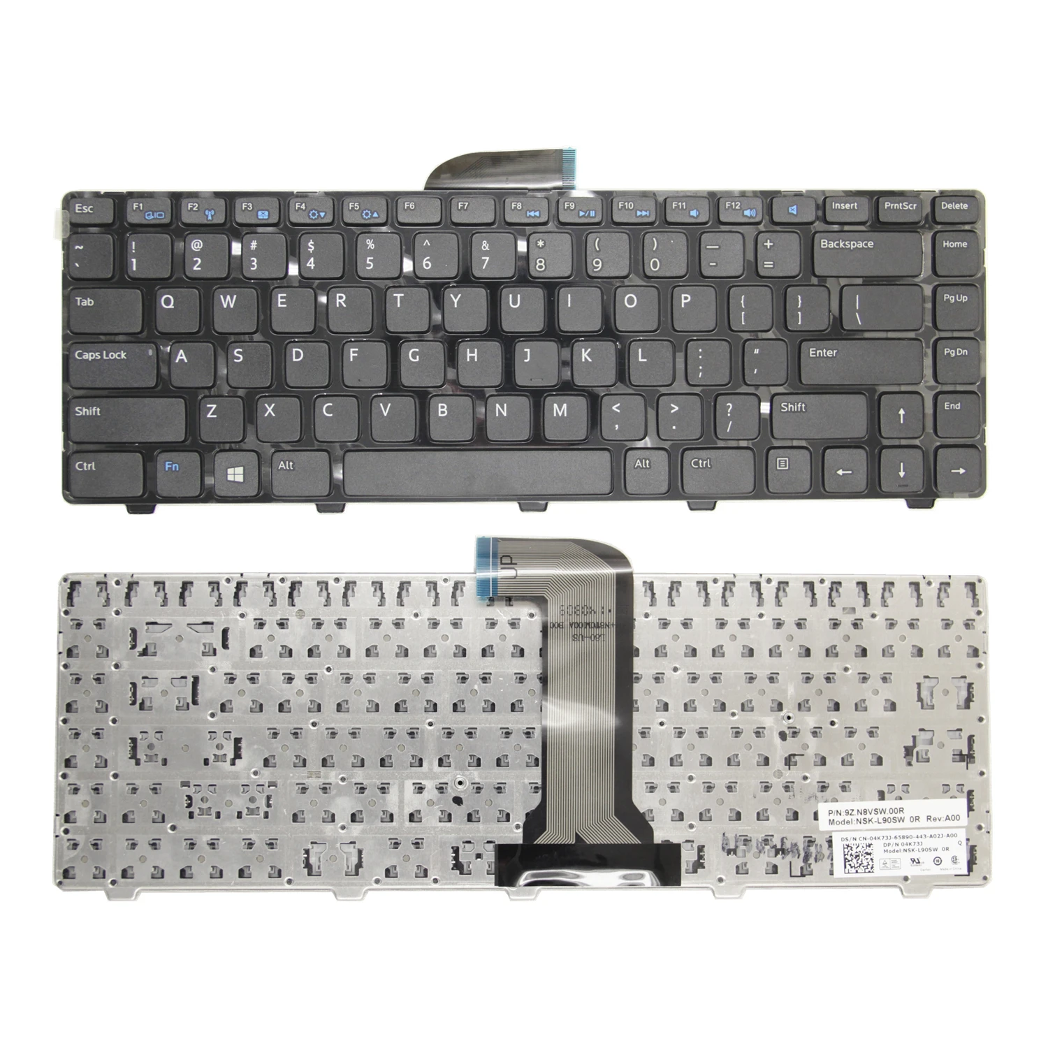 

100%New Original US For Dell Inspron 14 3421 5421 5437 5435 M431R Vostro 2421 15Z 5523 Latitude 3440 Laptop Keyboard