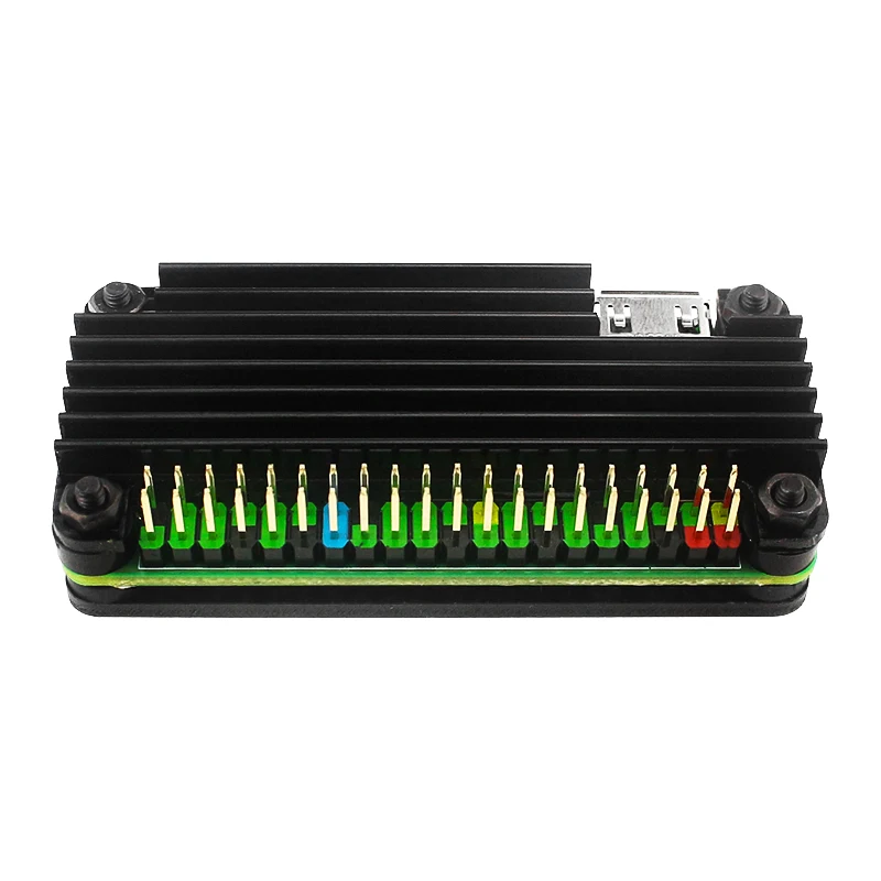Aluminum Case with Passive Cooling and Heat Sink for Raspberry Pi Zero 2 W