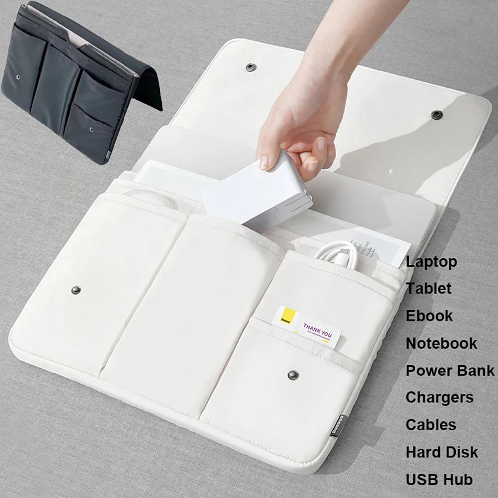 Laptop Bag 13 14 15 16 Inch Water Resistant PC Case Accessories