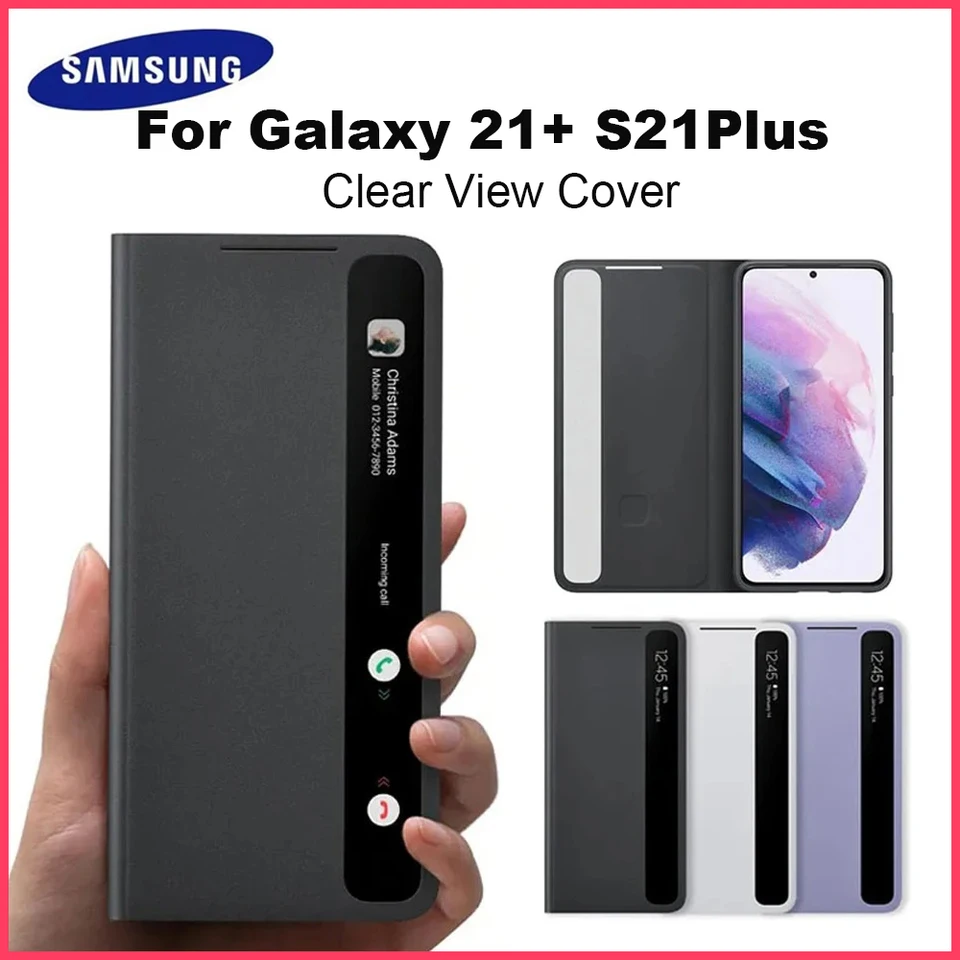 Original Samsung Mirror Cover Clear View Phone Case For SAMSUNG