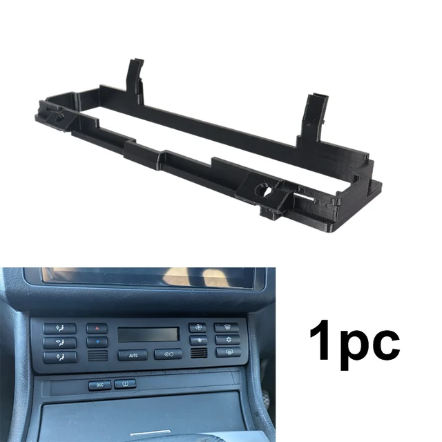 Support de panneau de commande de climatisation de voiture, pour BMW série 3 E46, support de climatisation, cvc, pour Apple Car Play/Android Auto 1