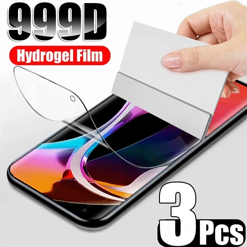 

3PCS 999D Protective Film For Xiaomi pocophone F1 Mi 8 SE Mi8 Pro 6 6X Mi Play A2 A3 Lite Screen Protector Hydrogel Film Case