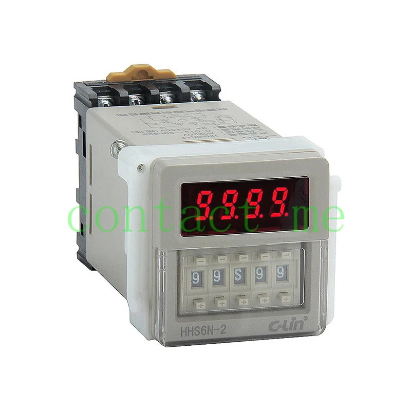 

DC24V AC220V AC380V time relay HHS6N-2 instead of DH48S-2Z HHS6-2 HHS6C-2 power-on instantaneous delay
