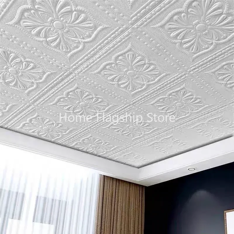 RoofCeilingWallpaper3DPVCSelfadhesiveWallStickerWaterproof