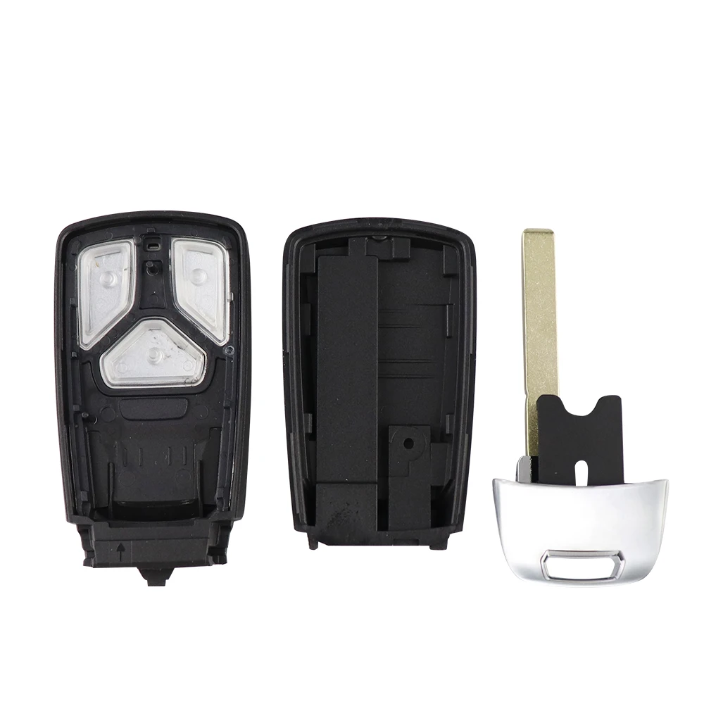 Premium Remote Car Key Shell Fob Cover Case - Smart Key Design, 3/4 Button, No Logo
