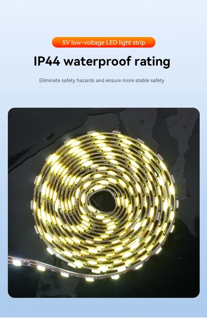 Striscia LED Panda Lux Per Stampanti 3D BambuLab - 5V 0,3A, Magnetica, Compatibile P1P/P1S/X1C/X1E - Foto 3