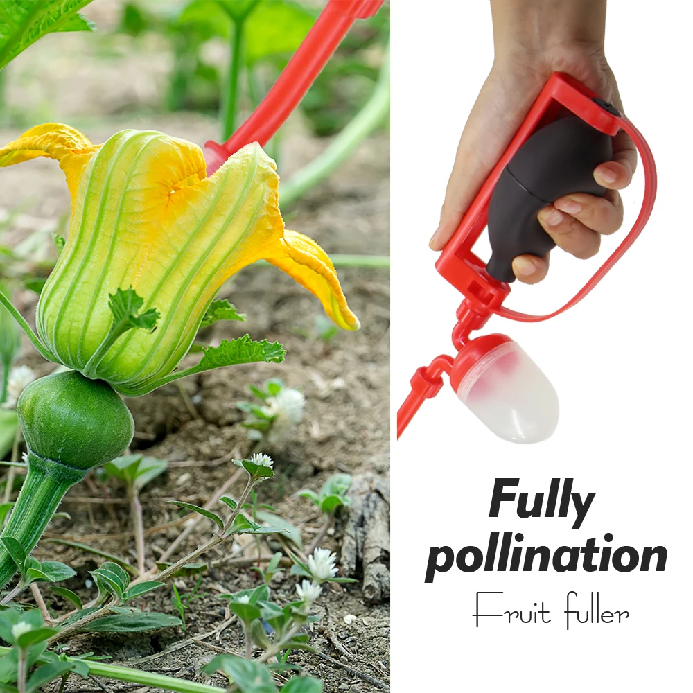 Pollen pollinator A Tomato Pollinator Tool Powder Sprayer Fruit Duster Device for Kiwi Pear Peach Flower Manual Portable Machine for Farm Orchard