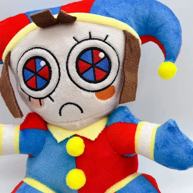 New The Amazing Digital Circus Plush Clown Ragatha pomni Cartoon Jax Doll Joker Plush Soft Stuffed Sofa Decorate Christmas Gift