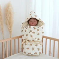 lMBABY Muslin Baby Quilt Swaddle Blanket New Born Bedding Sleeping Bag for Newborn Wrap Soft Bath Towel Babies Accessories 2