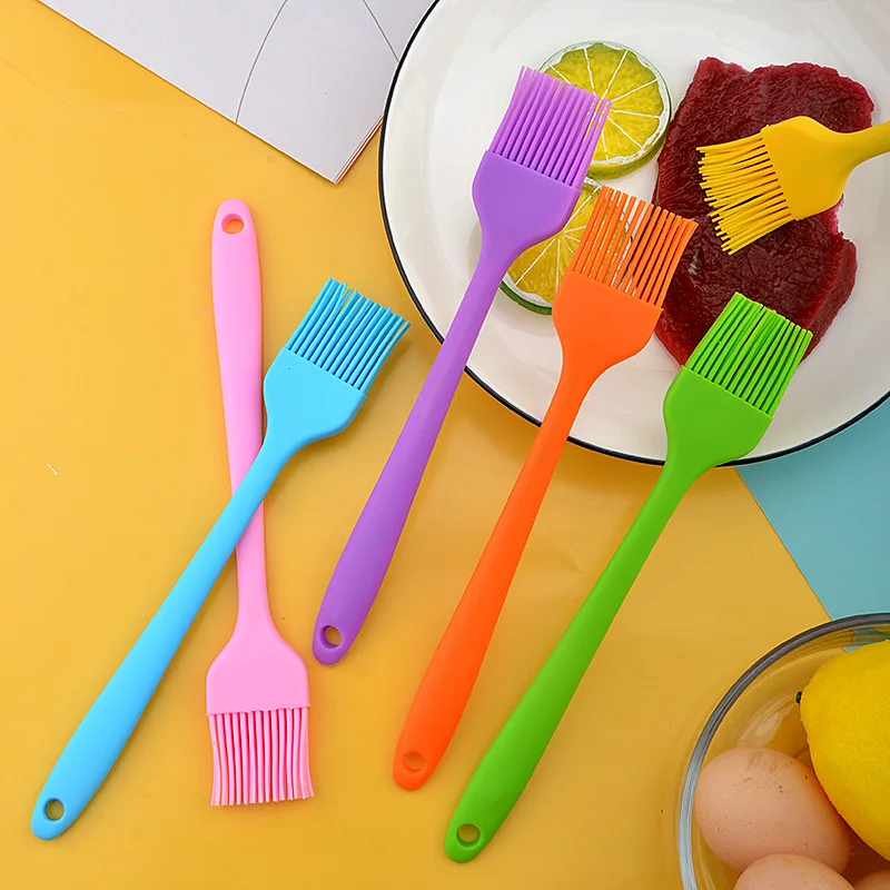 Baking Brush Silicone Baking Brush Eco-Friendly Barbecue Cake Brush Oil Pen Butter Pastry Bbq Tool Cooking Baking Kitchen Tools