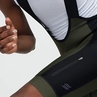 SPEXCEL 22 New Cargo BIB SHORTS  For Long Travel Ride Road MTB Cycling Shorts With Italy High Density Pad Green black 1