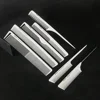 Mythus Series Carbon Antistatic White Comb For Hairdressing Long Heat Resistant Barber Haircutting Comb With Hook Design M-6500 1
