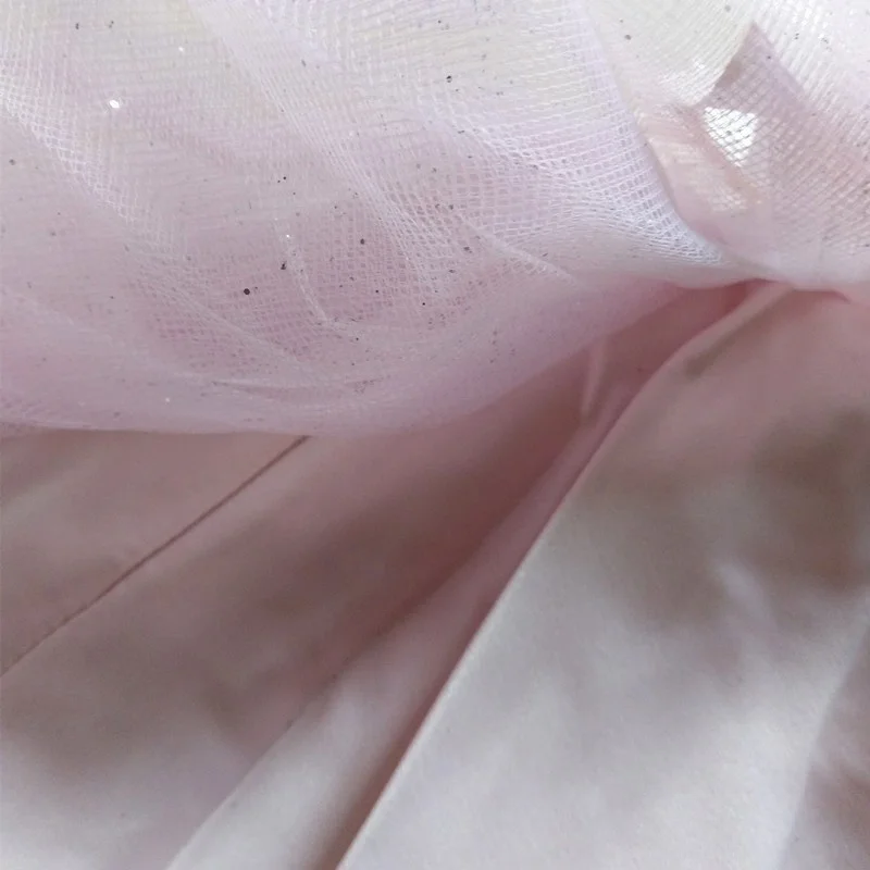 3-teiliges rosa Tüllrock-Set für Babys mit Bloomer und Blumen-Stirnband, Neugeborenen-Outfit für Geburtstagsfeiern von 0–24 Monaten – Detail 6