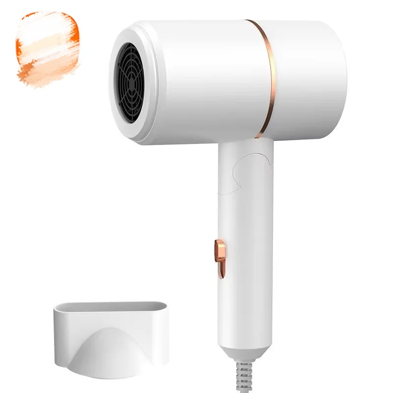 Mini Folding Hairdryer 750W with Carrying Bag Hot Air Anion Hair Care for Home Travel Hair Dryer Dormitory Blow Drier 4