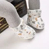 0-1Y Winter Cute Cartoon Baby Boots for Boys and Girls Cotton Soft Sole Anti slip and Warm Preschool Children's Walking Shoes 5