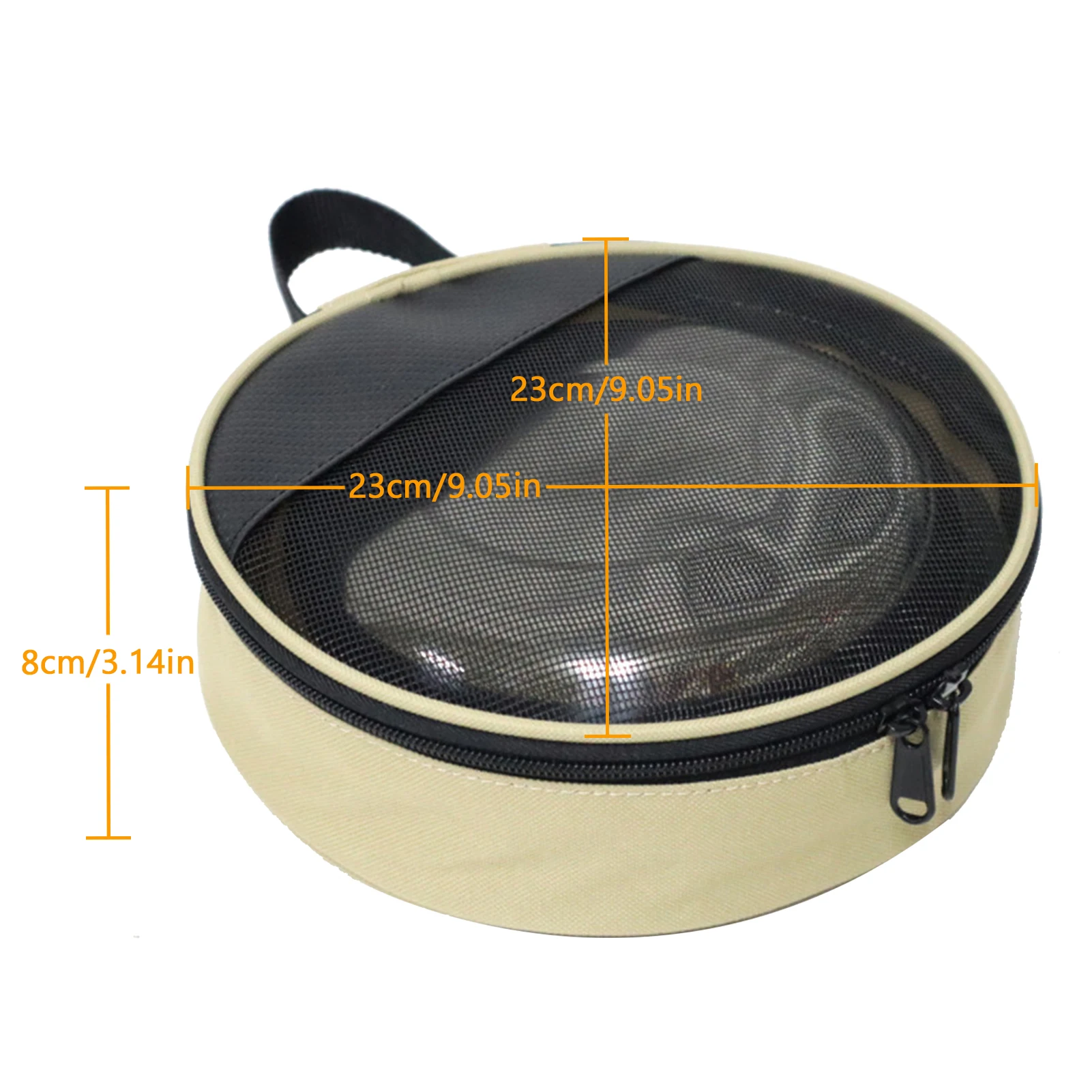Outdoor Camping Cookware Storage Bag Bowl Plate Pot Organizer Container Case Travel Cutlery Holder Camping Carrying Bag