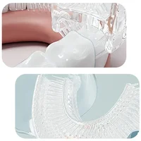 Brosse à dents pour enfants en forme de U 360 °   Brosse à dents pour enfants, soins dentaires pour le nettoyage des dents, brosse à dents pour bébé, soins dentaires 4