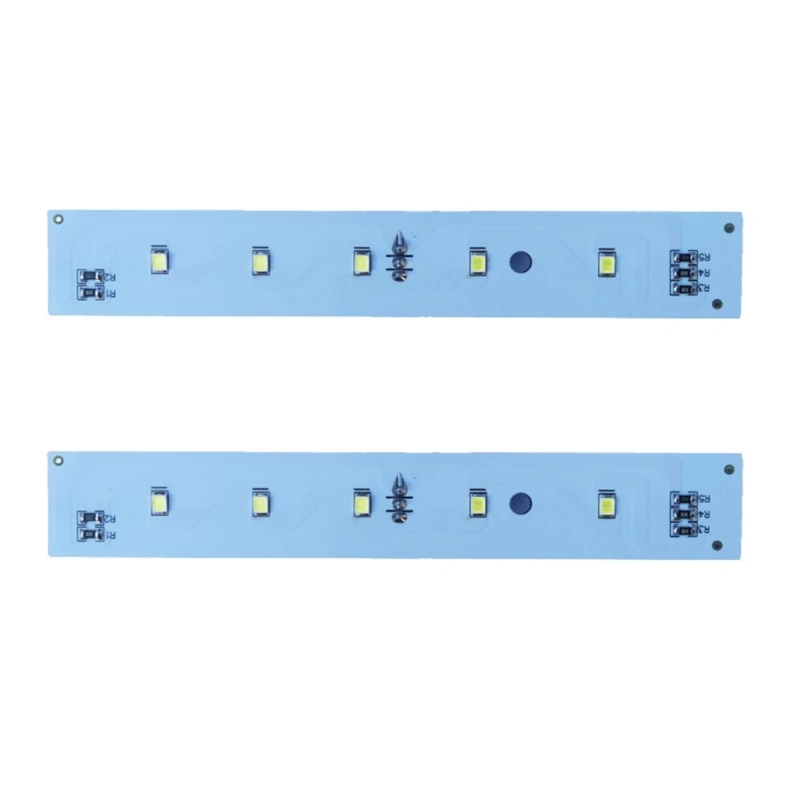 Scheda LED Per Frigorifero Midea BCD-536WKM - Pannello Luce Di Ricambio 1743100000072 / 502410010020 - 13x2 Cm