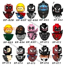 

Action Figures Super Educational Heroes Building Blocks Venomm Dead pool Bricks Toys For Children KT1004 KT1010 KT1016