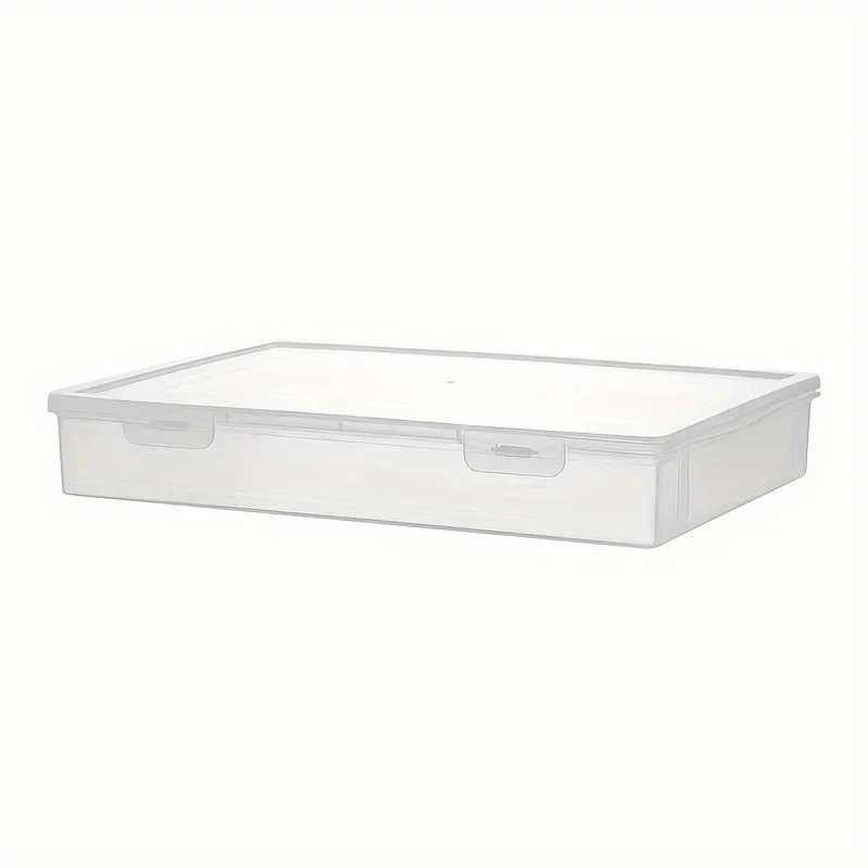 Large Capacity Pencil Case Transparent Plastic Notebook Sketch Marker Colored Lead Painting Storage Box Back To School Supplies